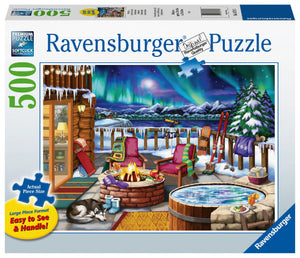 Ravensburger Puzzle 500 Piece, Northern Lights - Treasure Island Toys