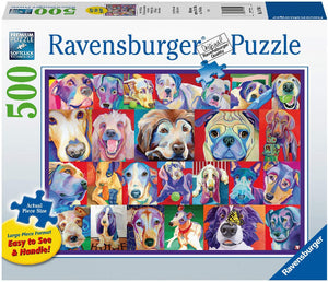 Ravensburger Puzzle 500 Piece, Hello Doggie - Treasure Island Toys