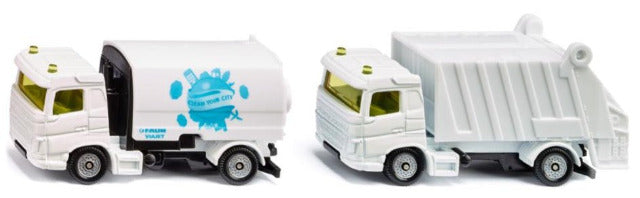 Siku Street Sweeper & Refuse Truck - Treasure Island Toys