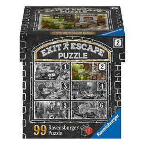 Ravensburger Puzzle Escape 99 Piece,  Haunted Manor Living Room - Treasure Island Toys
