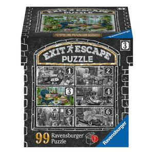 Ravensburger Puzzle Escape 99 Piece, Haunted Manor Winter Garden - Treasure Island Toys