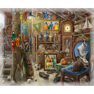 Ravensburger Puzzle Escape 99 Piece, Haunted Manor Attic - Treasure Island Toys