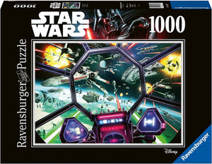 Ravensburger Puzzle 1000 Piece, Star Wars The TIE Fighter Cockpit - Treasure Island Toys