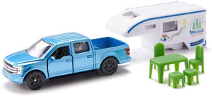 Siku Ford F50 Pick-up Camper - Treasure Island Toys