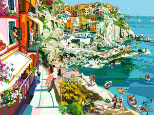 Ravensburger Puzzle 1500 Piece, Romance in Cinque Terre - Treasure Island Toys