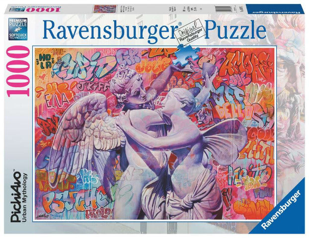 Ravensburger Puzzle 1000 Piece, Cupid & Psyche in Love - Treasure Island Toys