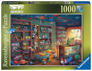 Ravensburger Puzzle 1000 Piece, Abandoned: Tattered Toy Store - Treasure Island Toys