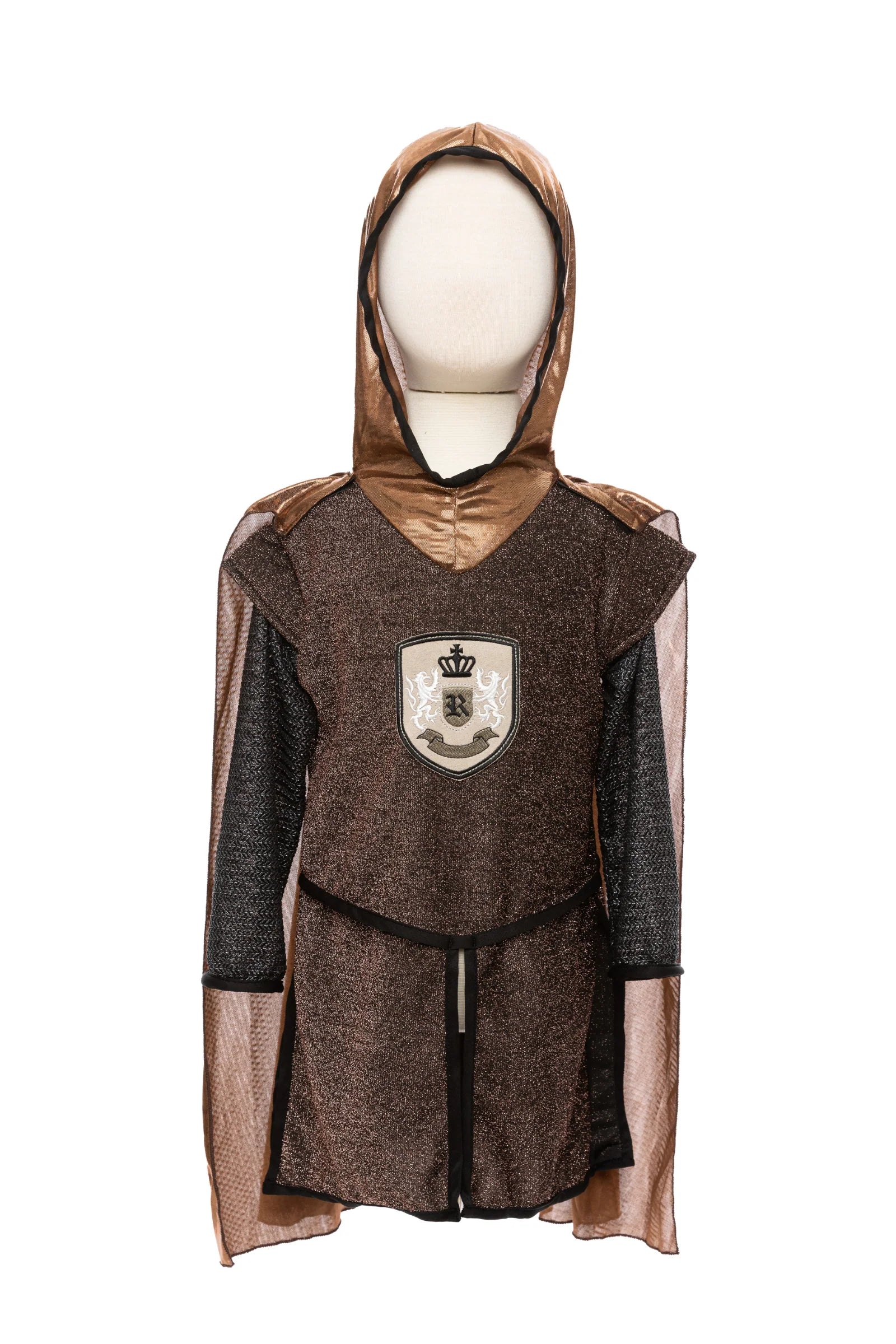 Great Pretenders Tunic with Cape - Knight Set, Copper - Treasure Island Toys