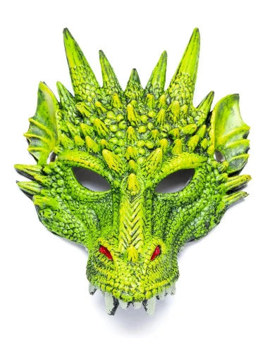 Great Pretenders Mask - Dragon, Green - Treasure Island Toys