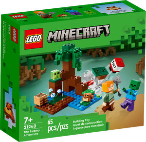 LEGO Minecraft The Swamp Adventure - Treasure Island Toys