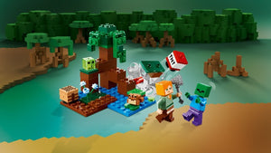 LEGO Minecraft The Swamp Adventure - Treasure Island Toys