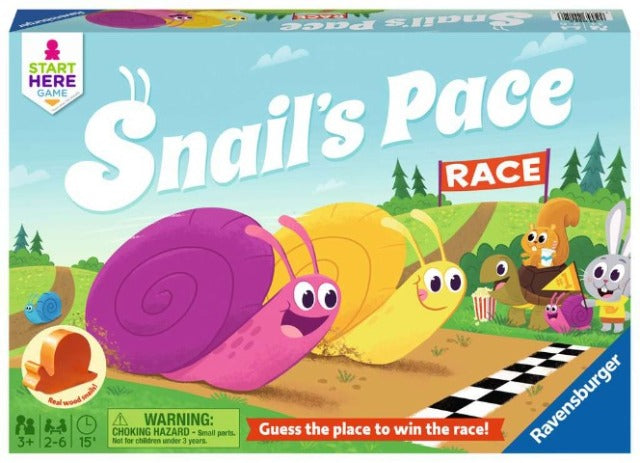 Ravensburger Game Snail's Pace Race - Treasure Island Toys