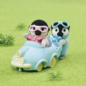Calico Critters Twins - Penguins Ride N' Play - Treasure Island Toys
