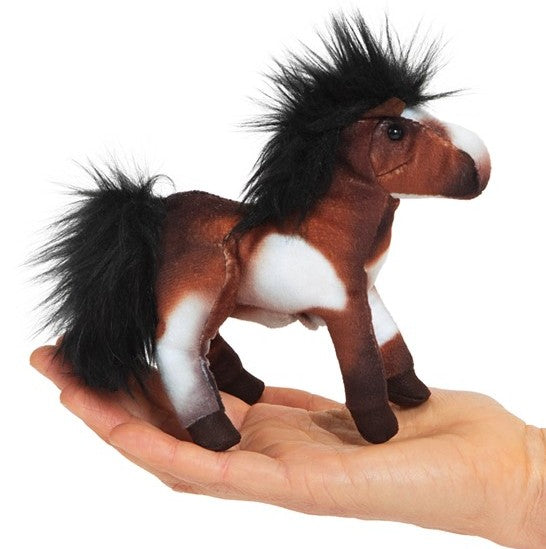 Folkmanis Finger Puppet - Horse - Treasure Island Toys