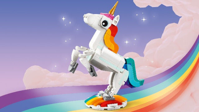 LEGO Creator Magical Unicorn - Treasure Island Toys