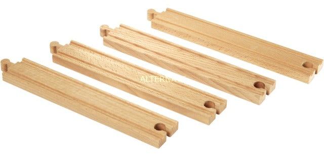 Brio Trains Track Pack - Straight, Long - Treasure Island Toys