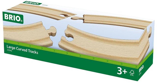 Brio Trains Track Pack - Curved, Large - Treasure Island Toys