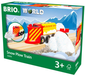 Brio Trains - Snow Plow Train - Treasure Island Toys