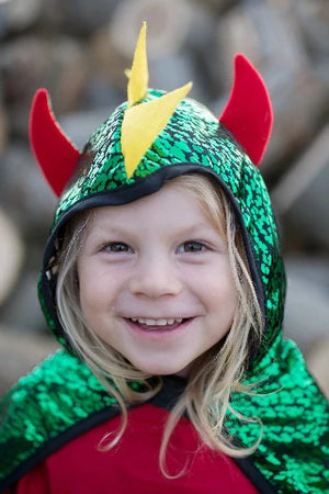 Great Pretenders Cape - Reversible Dragon/Knight - Treasure Island Toys