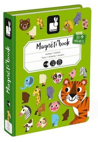 Janod Magneti'book -  Animals - Treasure Island Toys