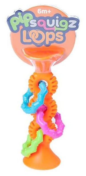 Fat Brain Toys pipSquigz Loops Orange - Treasure Island Toys