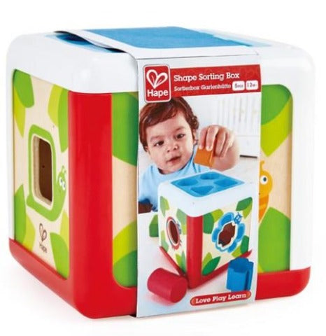 Hape Toddler Shape Sorting Box - Treasure Island Toys