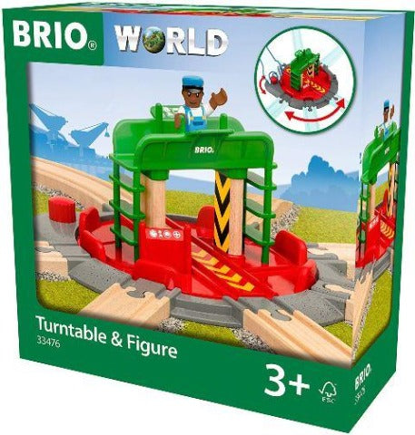 Brio Trains Destinations - Turntable & Figure - Treasure Island Toys