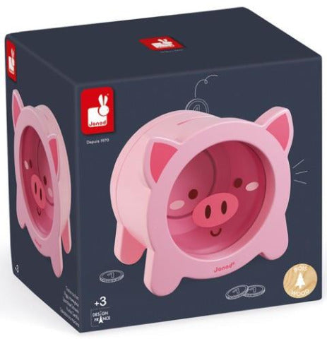 Janod Piggy Bank - Treasure Island Toys