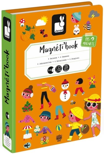 Janod Magneti'book -  4 Seasons - Treasure Island Toys