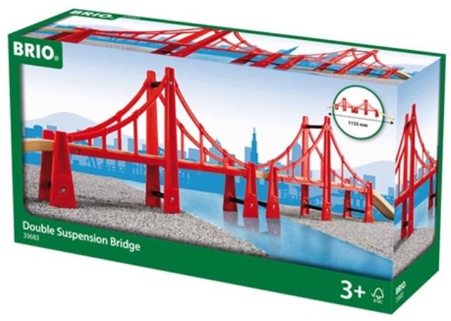 Brio Trains Destinations - Double Suspension Bridge - Treasure Island Toys