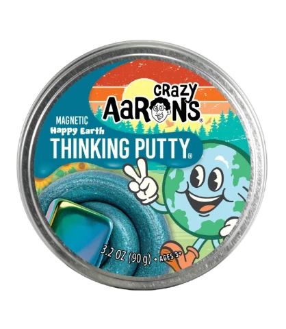 Aaron's Thinking Putty World Magnetic Storms - Happy Earth - Treasure Island Toys Toronto Ontario Canada