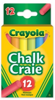 Crayola Chalk Coloured - Treasure Island Toys