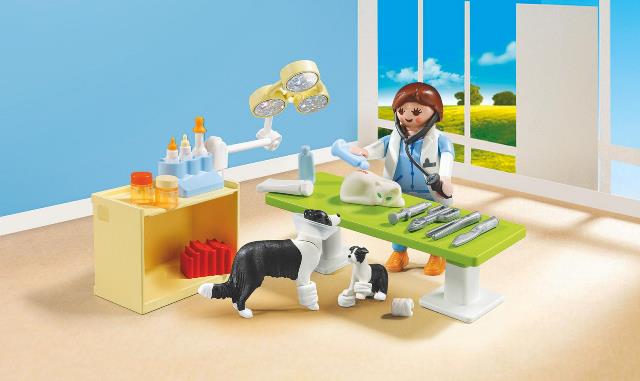 Playmobil Carry Case Small Vet Visit - Treasure Island Toys