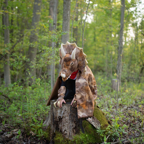 Great Pretenders Cape -  Grandasaurus Triceratops with Claws - Treasure Island Toys