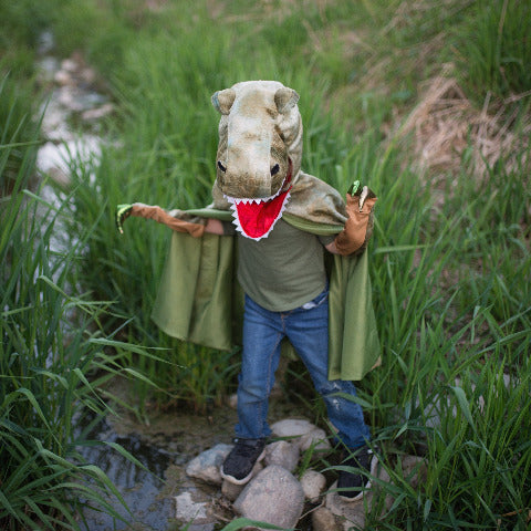 Great Pretenders Cape -  Grandasaurus T-Rex with Claws, Size 4-6 - Treasure Island Toys