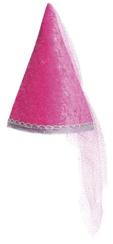 Great Pretenders Princess Hat - Diamond Sparkle, Dark Pink - Treasure Island Toys