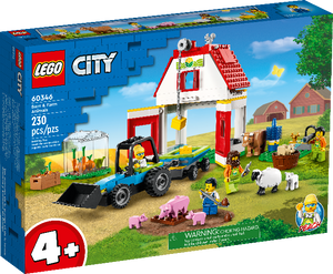 LEGO City Farm Barn & Farm Animals - Treasure Island Toys