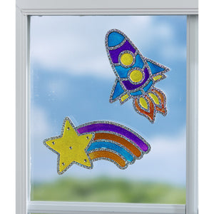 Creativity for Kids Window Art Outer Space - Treasure Island Toys