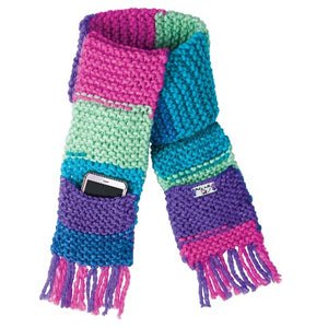 Creativity for Kids Learn to Knit Pocket Scarf - Treasure Island Toys