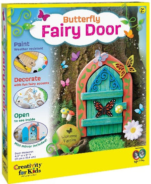 Creativity for Kids Butterfly Fairy Door - Treasure Island Toys