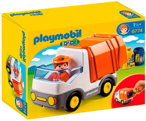 Playmobil 1.2.3 Recycling Truck - Treasure Island Toys