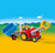 Playmobil 1.2.3 Tractor with Trailer - Treasure Island Toys