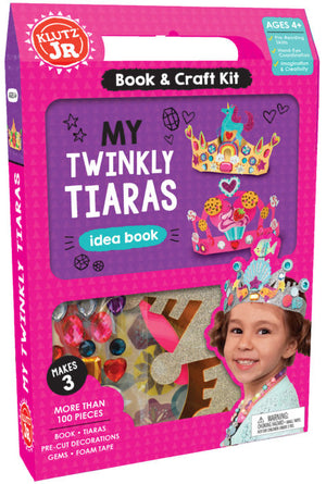 Klutz Jr. My Twinkly Tiaras - Treasure Island Toys