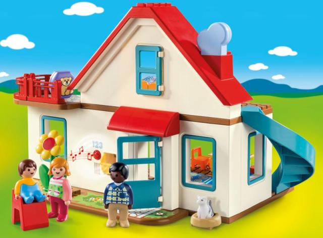 Playmobil 1.2.3 Family Home - Treasure Island Toys
