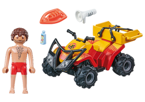 Playmobil PromoPack City Action Quad Beach Patrol - Treasure Island Toys