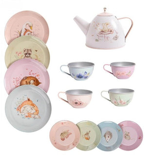 Moulin Roty Doll Les Rosalies Tea Set - Treasure Island Toys