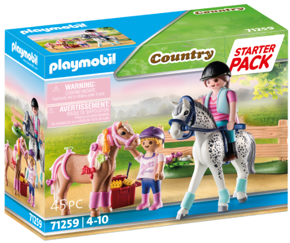 Playmobil Starter Pack Horse Farm - Treasure Island Toys