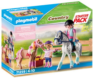 Playmobil Starter Pack Horse Farm - Treasure Island Toys