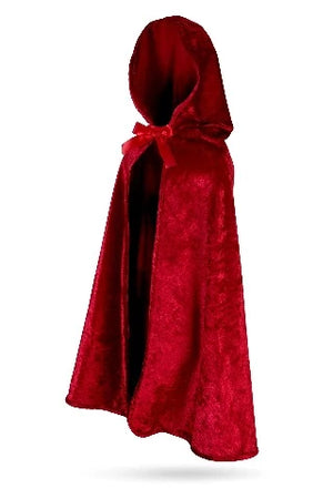 Great Pretenders Cape - Little Red Riding Hood, Size 5-7 - Treasure Island Toys