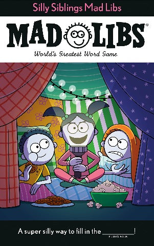 Mad Libs Silly Siblings - Treasure Island Toys
